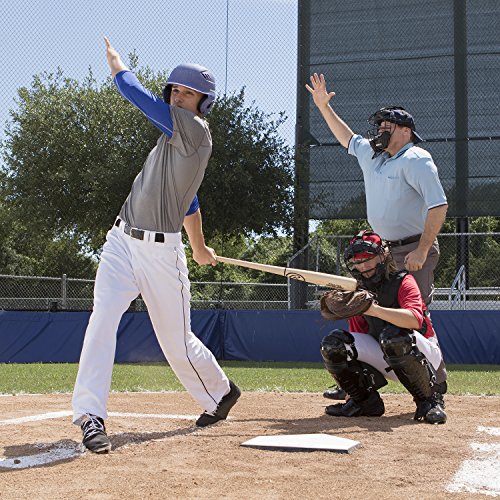 Champion Sports Lightweight Umpire Face Mask, Silver #TOP2
