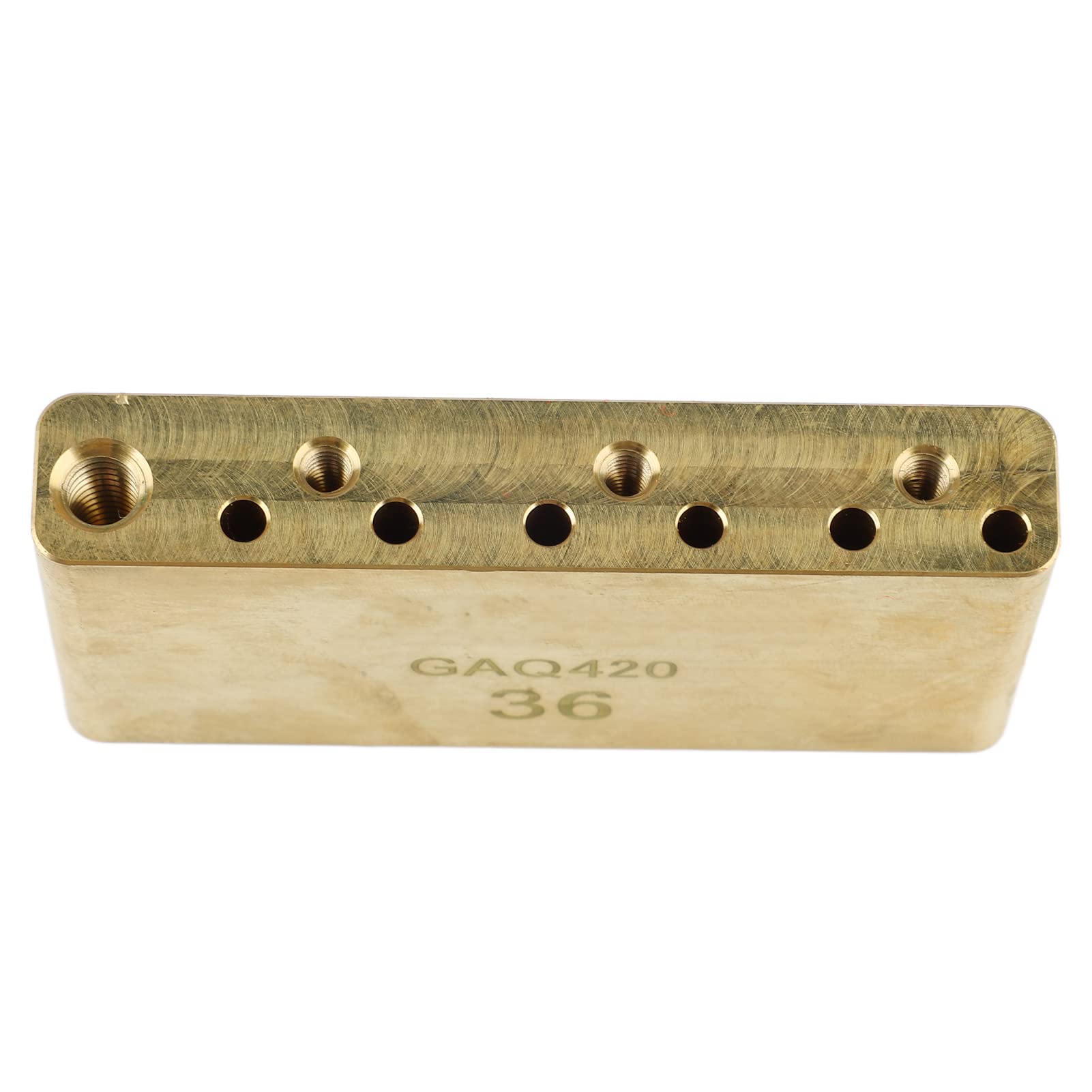 Bloque de Trmolo de Latn para Guitarra, Bloque de Trmolo de Latn Macizo, Reemplazo de Estndar para Puente de Guitarra Elctrica
