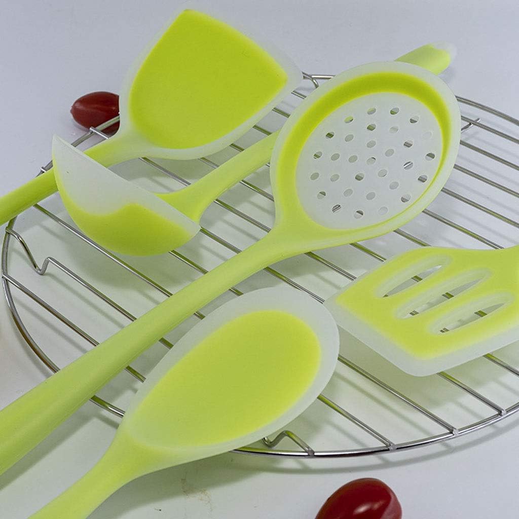 5Pcs Silicone Cookware Set Nonstick Cooking Tools Heat Resistant Kitchen Baking Tool Kit Utensils Kitchen Accessories