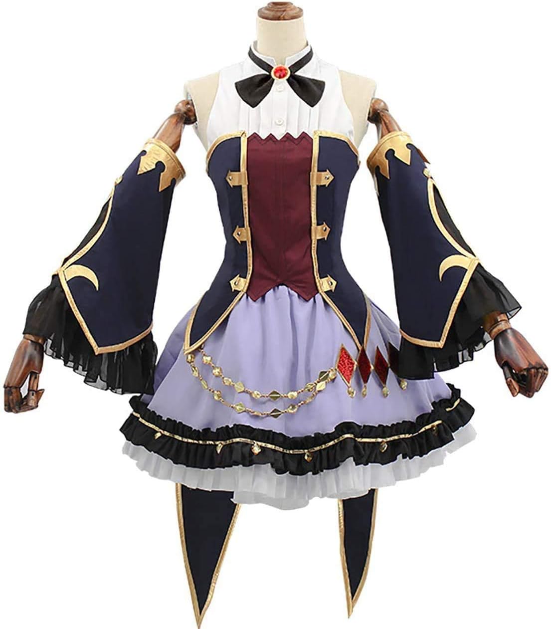 SYQ_COMP プリンセスコネクト キャル コスプレ プリコネ 衣装 猫耳 美食殿 karyl ハロウィン (女, L)
