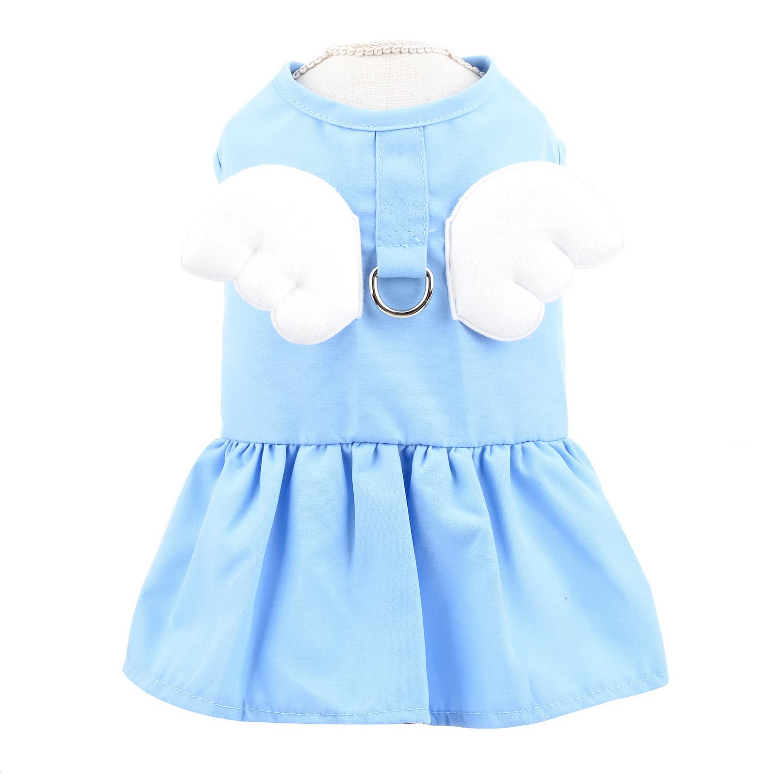 Amazon | SMALLLEE_LUCKY_STORE 犬 服 ワンピース 春 夏 小型犬 子犬