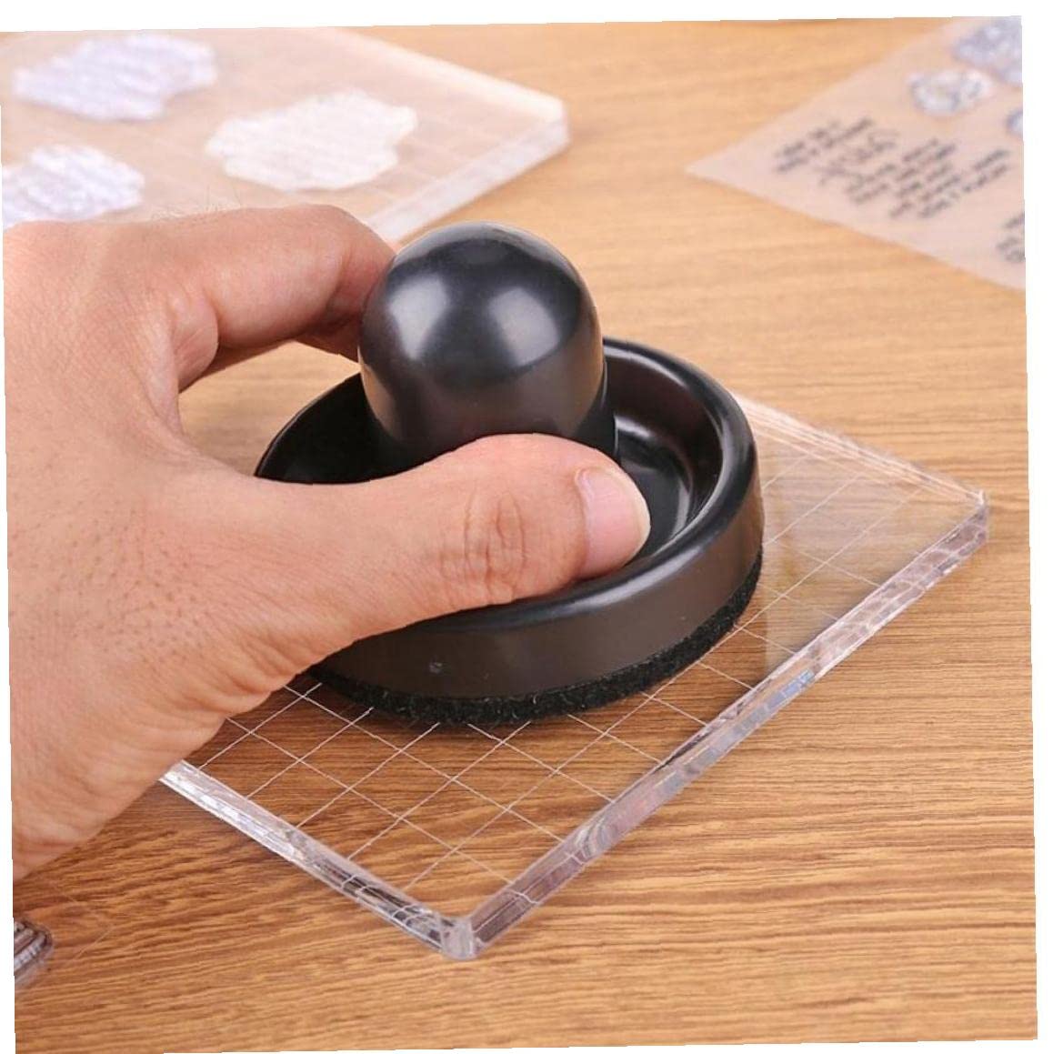 Froiny Timbre De Caoutchouc Pression Timbre De Précision Timbre Presse Outils De Positionnement Pour DIY Scrapbooking Crafts Stamp Arts Fournitures