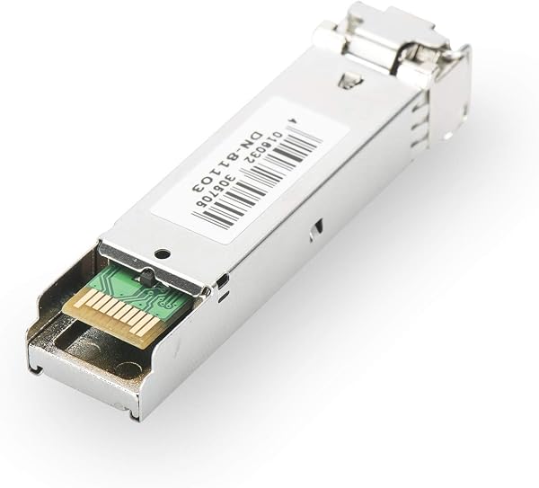 DIGITUS Gigabit SFP Module - 1.25 Gbps - HP & HP Aruba compatible - Mini GBIC - for Single-mode Fiber - LC Simplex - Bi-directional - TX1310/RX1550nm - 20km range - Plug & Play - 2