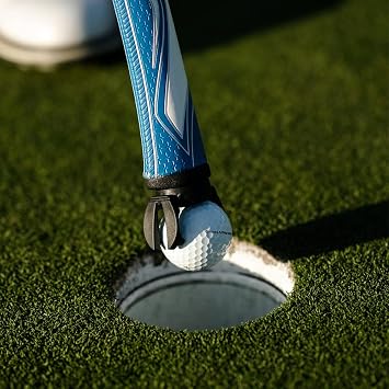 SuperStroke Golf Ball Pick Up Tool, Effortless Integration with Your Grip Setup, Built to Withstand Frequent On-Course use, Black