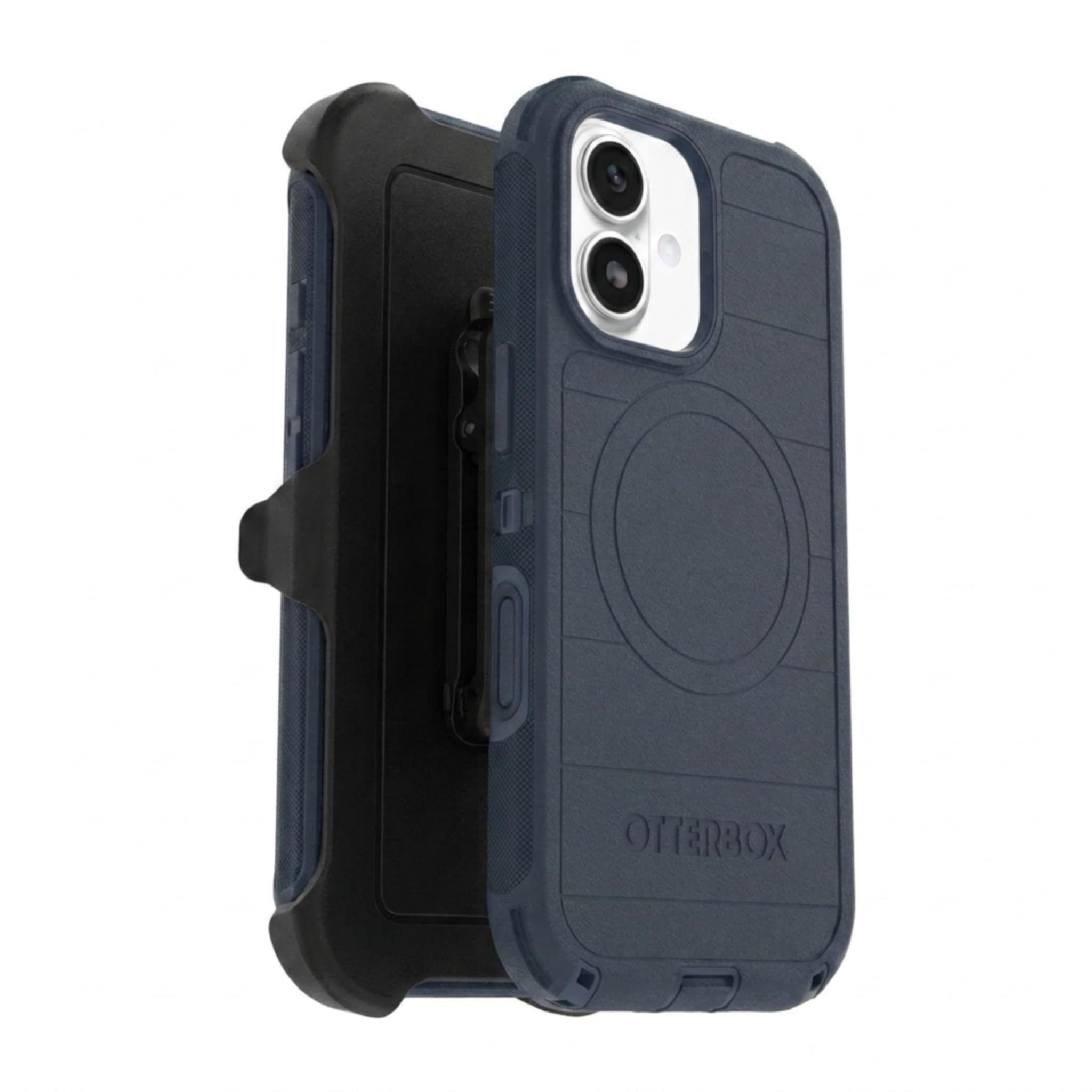 Coque iPhone 17 OtterBox Defender Sentiment bleu avec clip ceinture MagSafe - 8