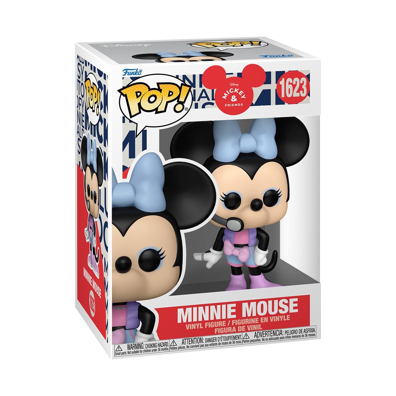 Funko Pop! Disney: Mystery Mini KPop! - Minnie Mouse - Disney Standard Characters - Collectable Vinyl Figure - Gift Idea - Official Merchandise - Toys for Kids & Adults - Cartoon Fans