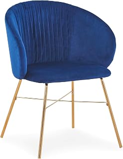 Menzzo - Silla Acolchada, Metal, Talla única