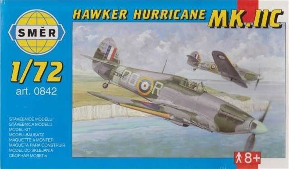 HAWKER HURRICANE MK.IIC 1:72 Scale Model Kit