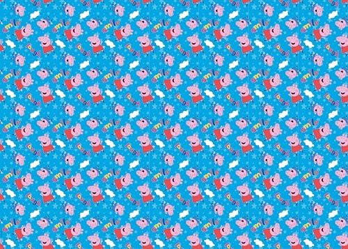 Danilo Peppa Pig Wrapping Paper 2 Sheet 2 Tags Birthday Gift Wrap image 3