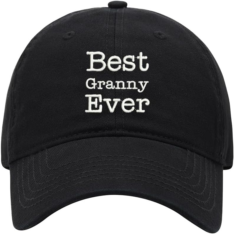 Baseball Cap Men Best Granny Ever Embroidered Washed Cotton Dad Hat Baseball Caps