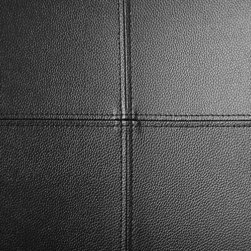 Osp Home Furnishings Deluxe Wood Bankers Desk Chair With Faux Leather And Antique Bronze Nailheads, Black #TOP6