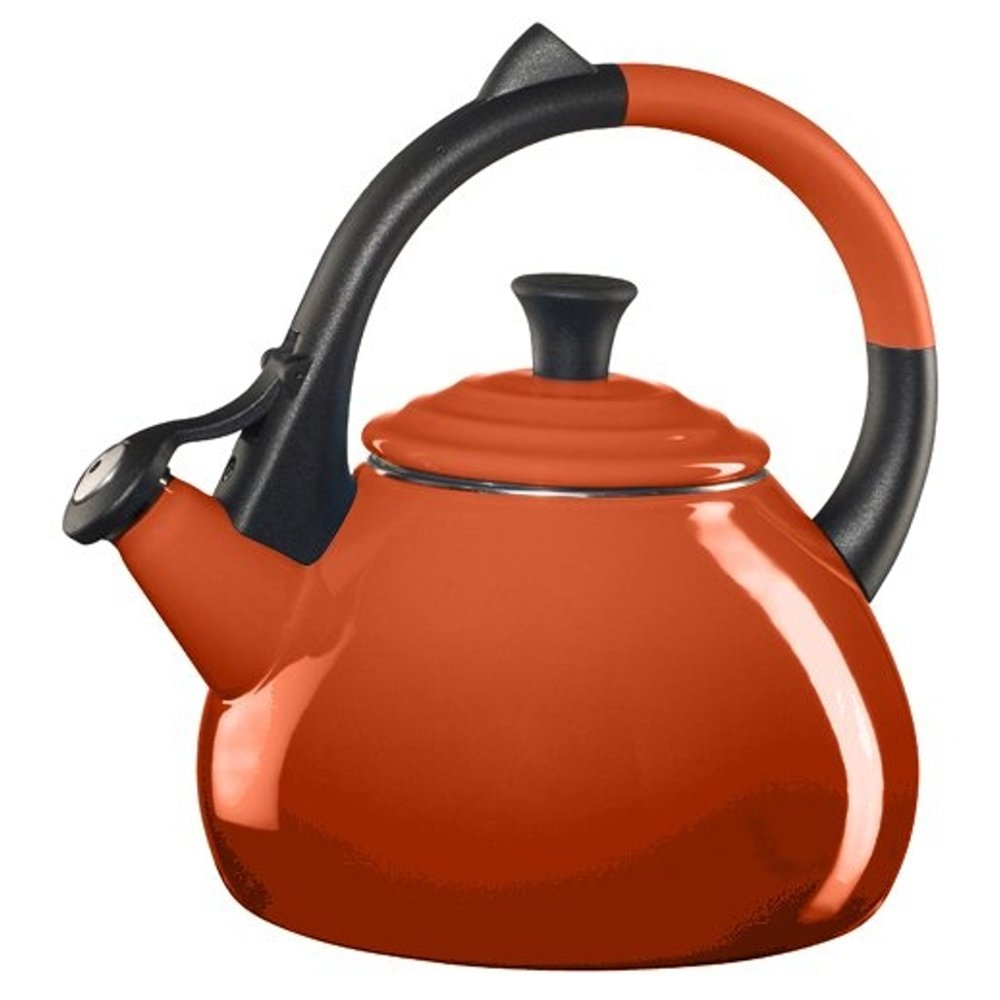 Le Creuset Flame Oolong Tea Kettle - 1.6qt -1