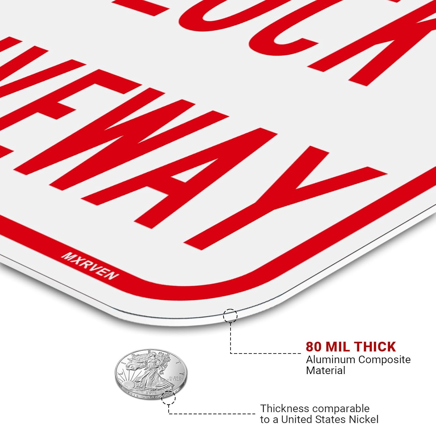 (4 Pack) Large No Trespassing Sign, Video Surveillance Signs, 18"x12" Reflective Aluminum Private Property Signs for House and Business, Violators Will Be Prosecuted, Weather Resistant, Weatherproof