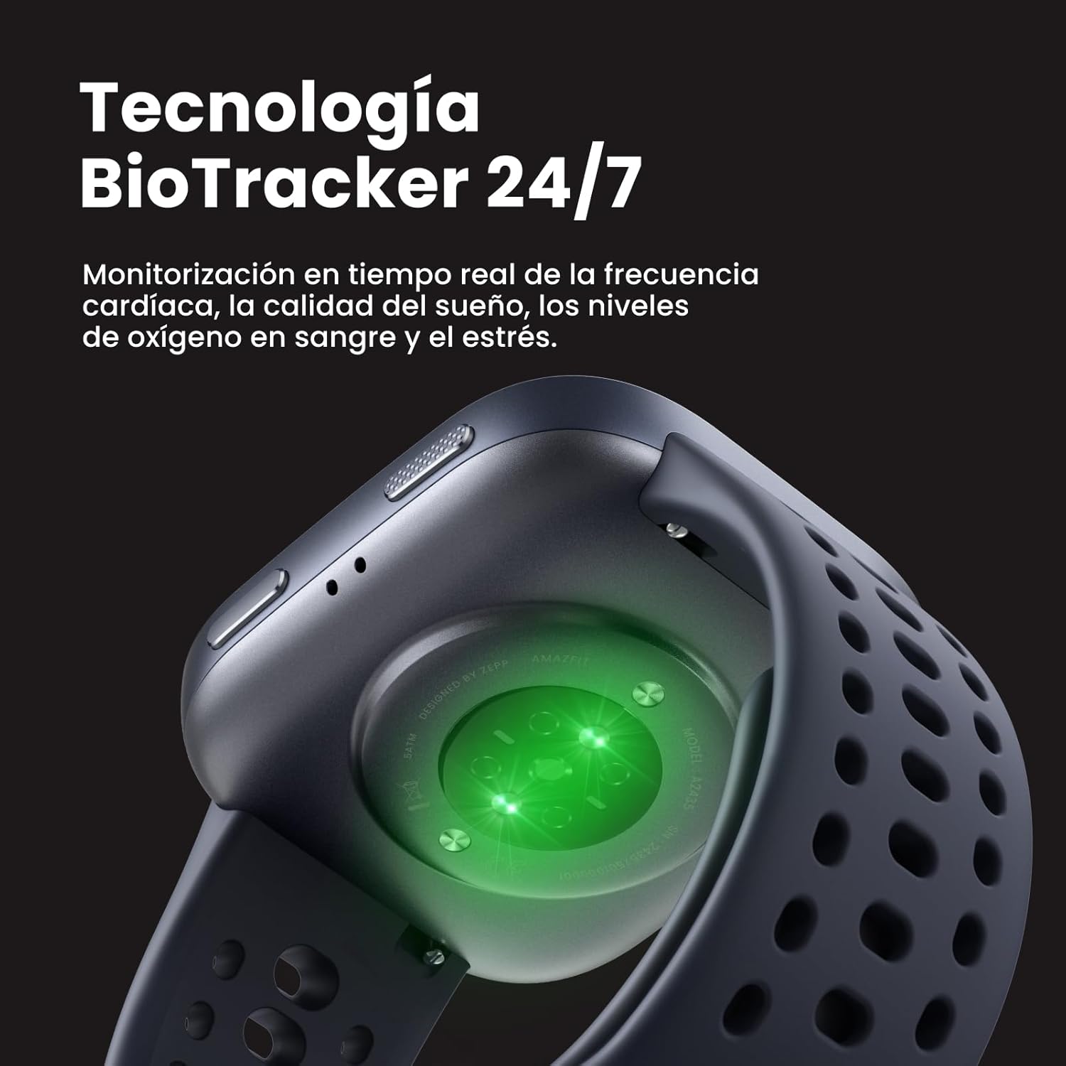 Amazfit Bip 6 Reloj Inteligente 46 mm, batería de 14 días, Pantalla AMOLED 1,97″, GPS, mapas, IA, Llamadas y Mensajes de Texto por Bluetooth, rastreador sueño,140+ Modos de Entrenamiento,5 ATM, Rosa 5