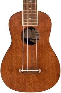 Fender Seaside Soprano Ukulele, Natural