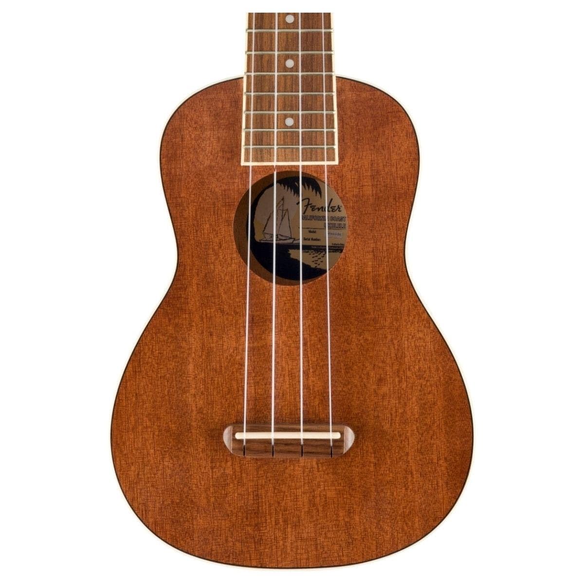 Seaside Soprano Ukulele, Natural
