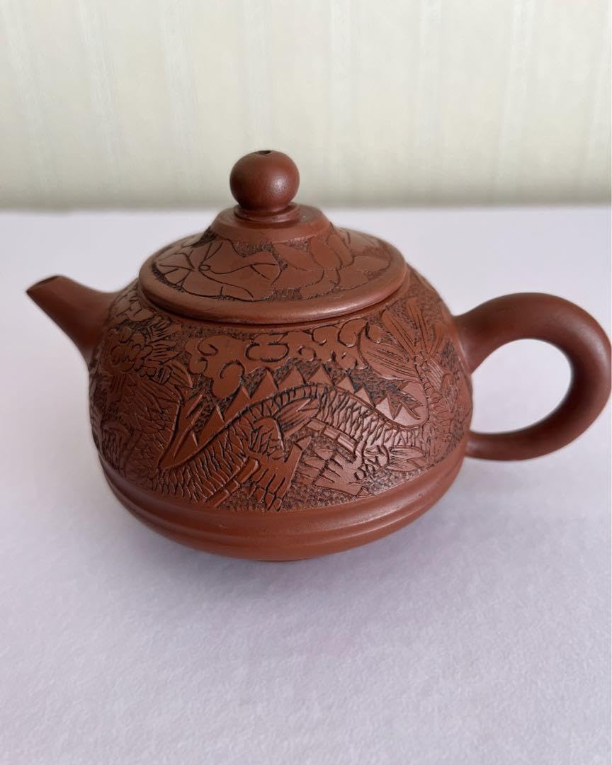 龍茶壺  中国古美術  宜興  紫砂壺・急須・茶道具 1080-chen45-001.jpg