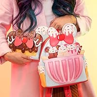 Vista 8 de Loungefly Mochilas de Disney Minnie Mouse Sweet Treats mochila exclusiva de Tienda