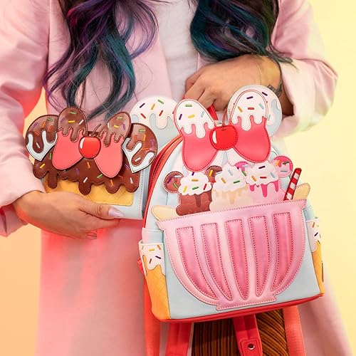 Miniatura 8 de Loungefly Mochilas de Disney Minnie Mouse Sweet Treats mochila exclusiva de Tienda
