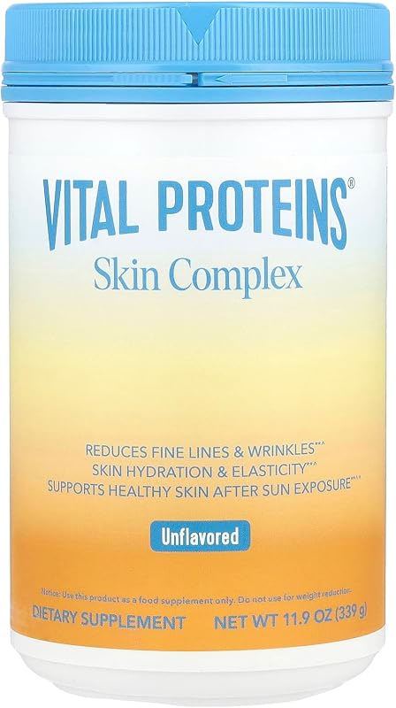 Péptidos de colágeno para mujeres, sin sabor, 11.9 oz | VERISOL® & Holimel ®, 20 g de péptidos de colágeno, ayuda a la apariencia de la piel, vitamina C y ácido hialurónico, 16 porciones