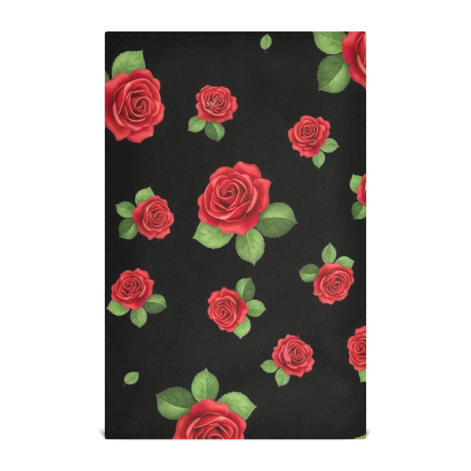 Torchons roses de cuisine GAIREG lot anti-peluches pour séchage vaisselle impeccable