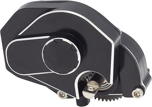 Miniatura 3 de DKKY SCX24 Caja de cambios completa de transmisión para Axial SCX24 Bronco C10 JLU Gladiator Deadbolt 1/24 RC Crawler piezas de actualización (negro)