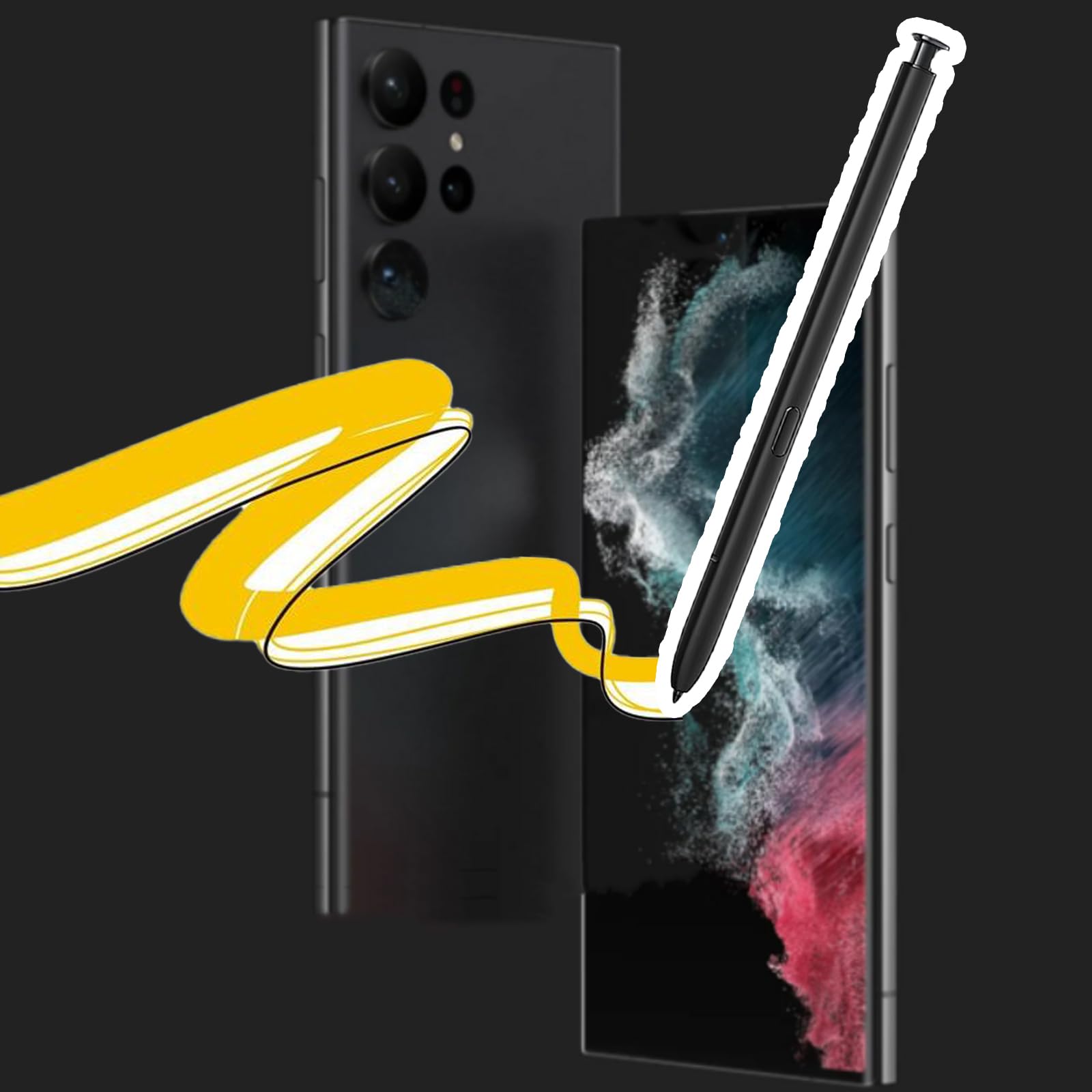 Amazon.com: Galaxy S23 Ultra S Pen Replacement for Samsung Galaxy