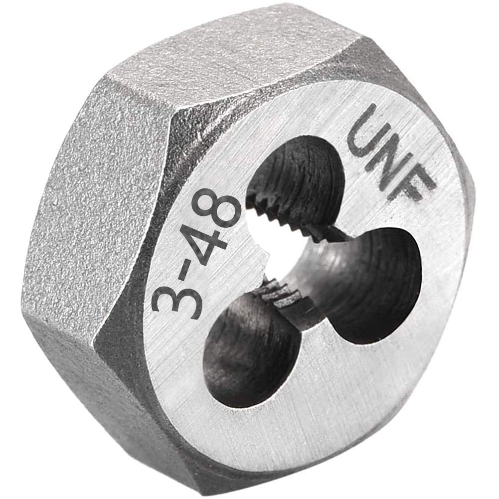 Utoolmart Hex Rethreading Die, UNF 1/2-20 Carbon Steel Thread Die, Hex Rethreading Die Machine Thread Die, Hexagon Taper Pipe — Amazon image 19