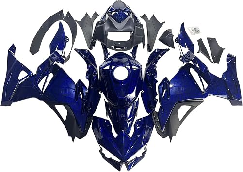 Bodywork Fairings Kit for Kawasaki Ninja 500 2024-2025- Blue Forged Pattern