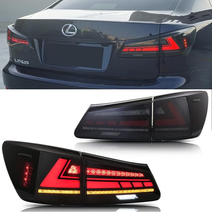 Buy HCmotion Tail lights Assembly for 20062013 Lexus IS250/IS350/ISF