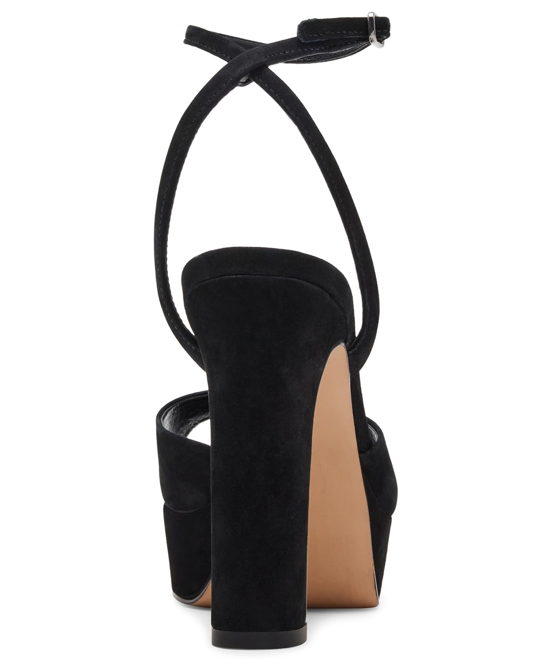 Steve Madden womens Assured: 8 Black Nubuck