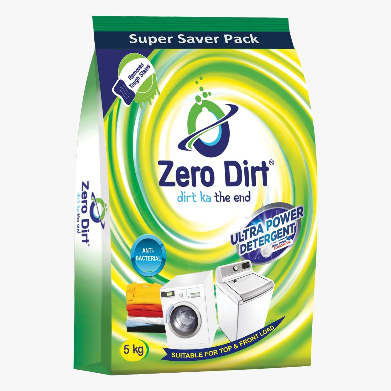 Zero Dirt Detergent Powder - 5KG Detergent Powder 5 kg (B08HVW3D75) Amazon Price History, Amazon Price Tracker