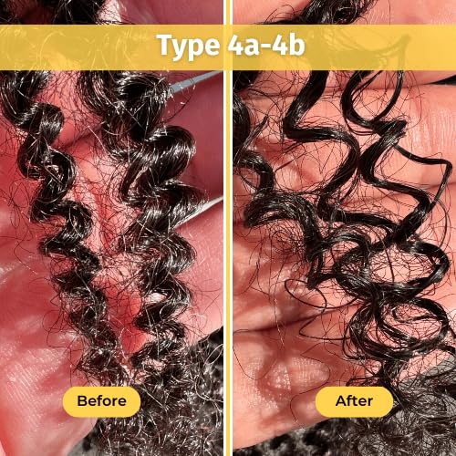 Miniatura 8 de Barra de champú sólida con aceite de árbol de té hidratante para un cuero cabelludo saludable, limpiador suave sin sulfatos para rizos, bobinas,