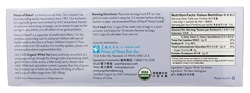 Miniatura 3 de Té blanco orgánico Prince Of Peace