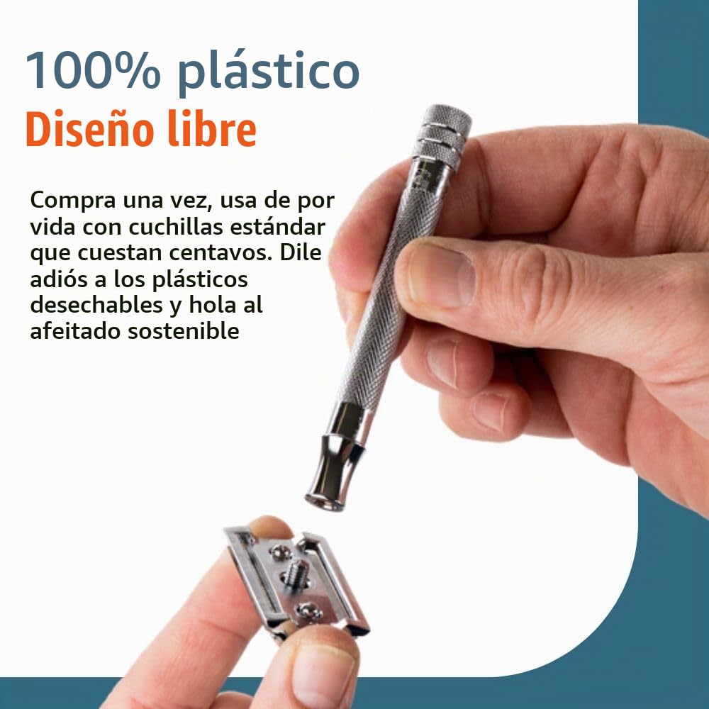 Merkur 23, Maquinilla de afeitar, cromado