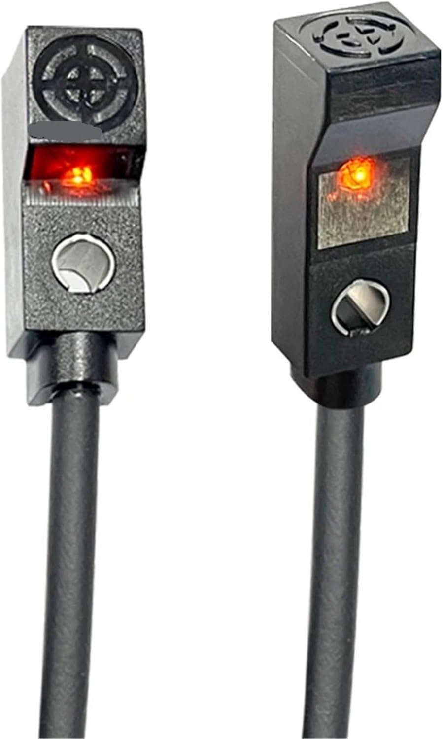 Miniature Square Proximity Sensor Switch 2-Wire NO NC Sensing Distance：2.5mm 5to24VDC Metal Inductive Limit Sensor BX6-F/H(BX6-H22L)