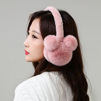 Earmuffs Winter Women Ear Warmer Cute EarlapD,