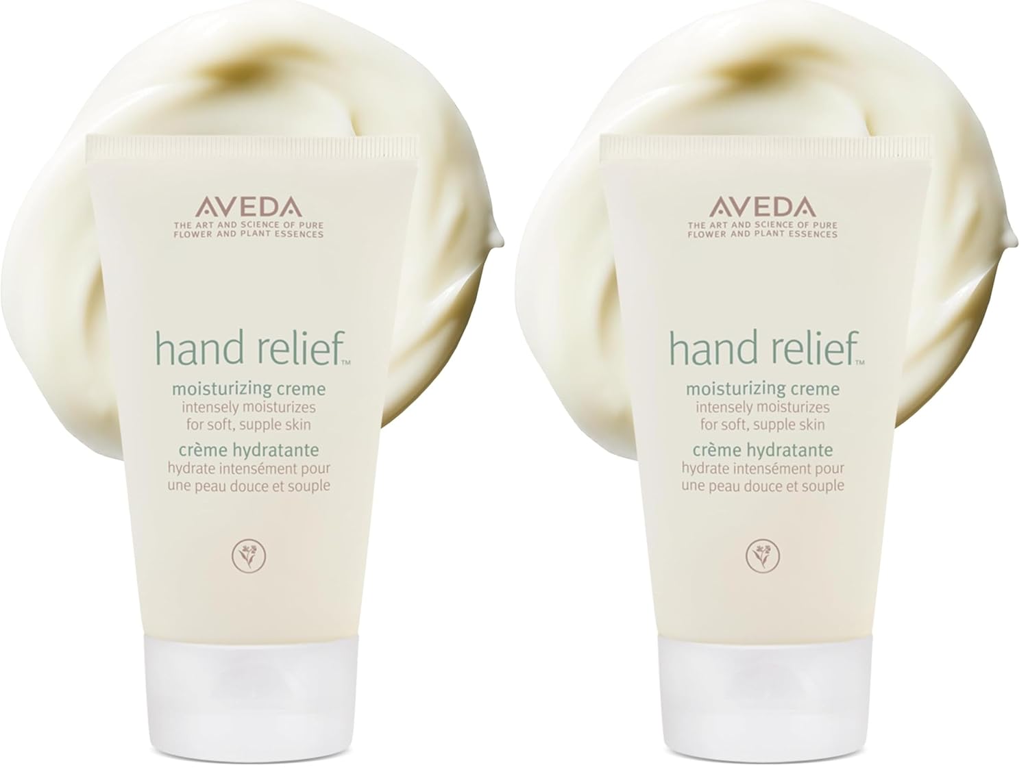 Aveda Hand Relief Moisturizing Creme | Rich Hand Cream | with Andiroba Oil,4.2 Fl Oz,(Pack of 2)