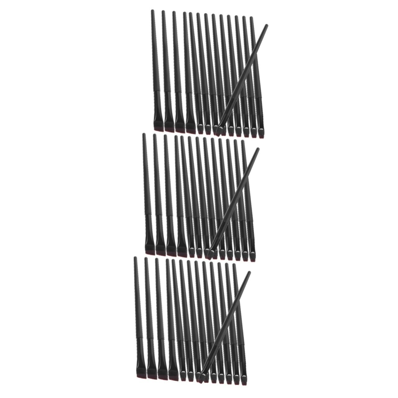 FRCOLOR 48 pennelli per eyeliner, per il trucco degli occhi, pennello per la precisione degli occhi, pennello per il trucco degli, pennello per il trucco degli, pennello per il trucco