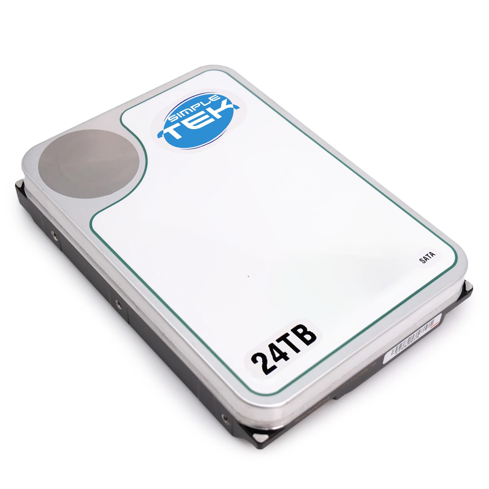 SIMPLETEK - Hard Disk Enterprise 24TB - 3,5" SATA - 7200 RPM - 512MB Cache - Tecnologia ad Elio - Modello ST24000NM002H