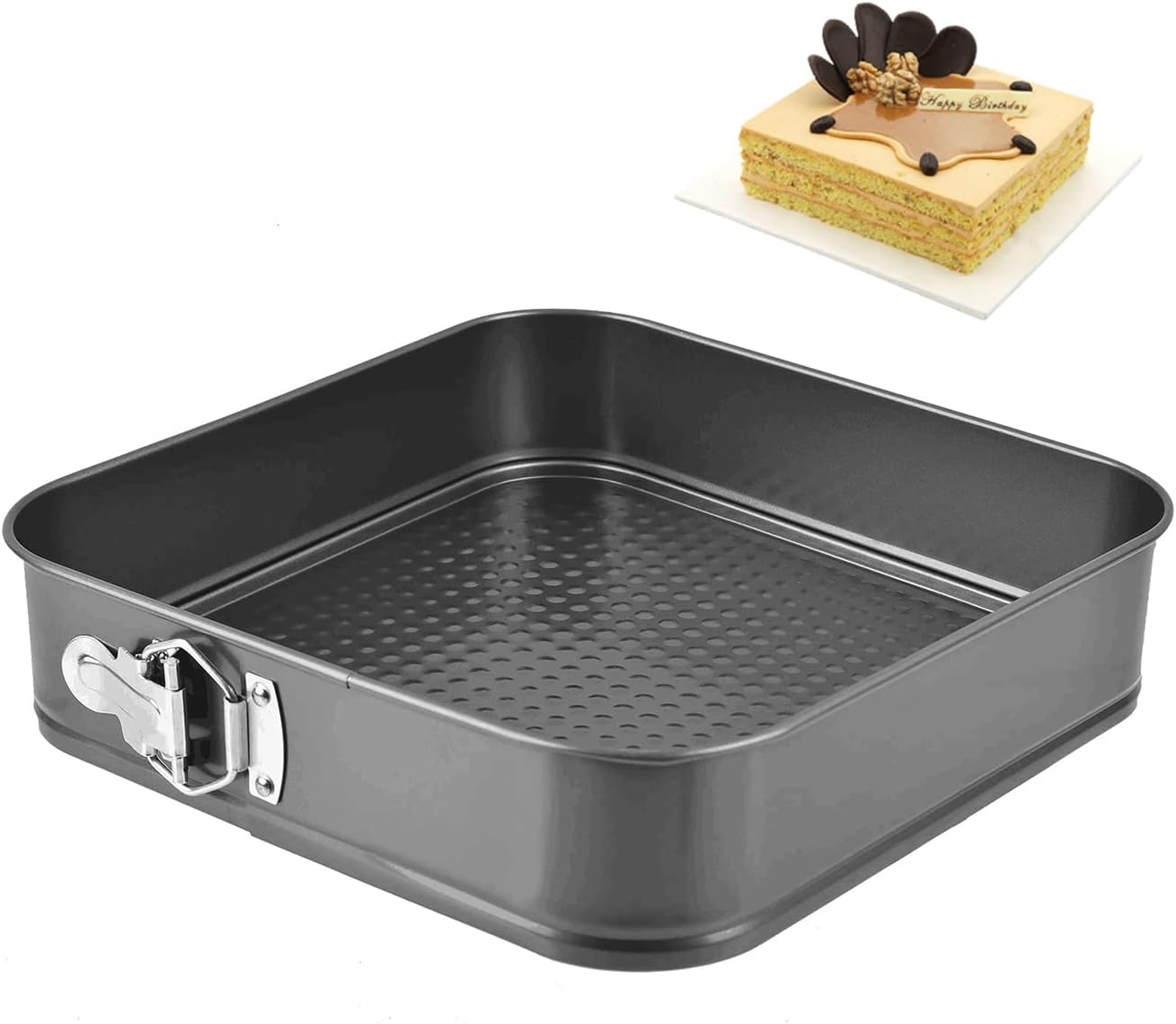 Quadrata teglia collezione K 360 Luchetti tipo professionale