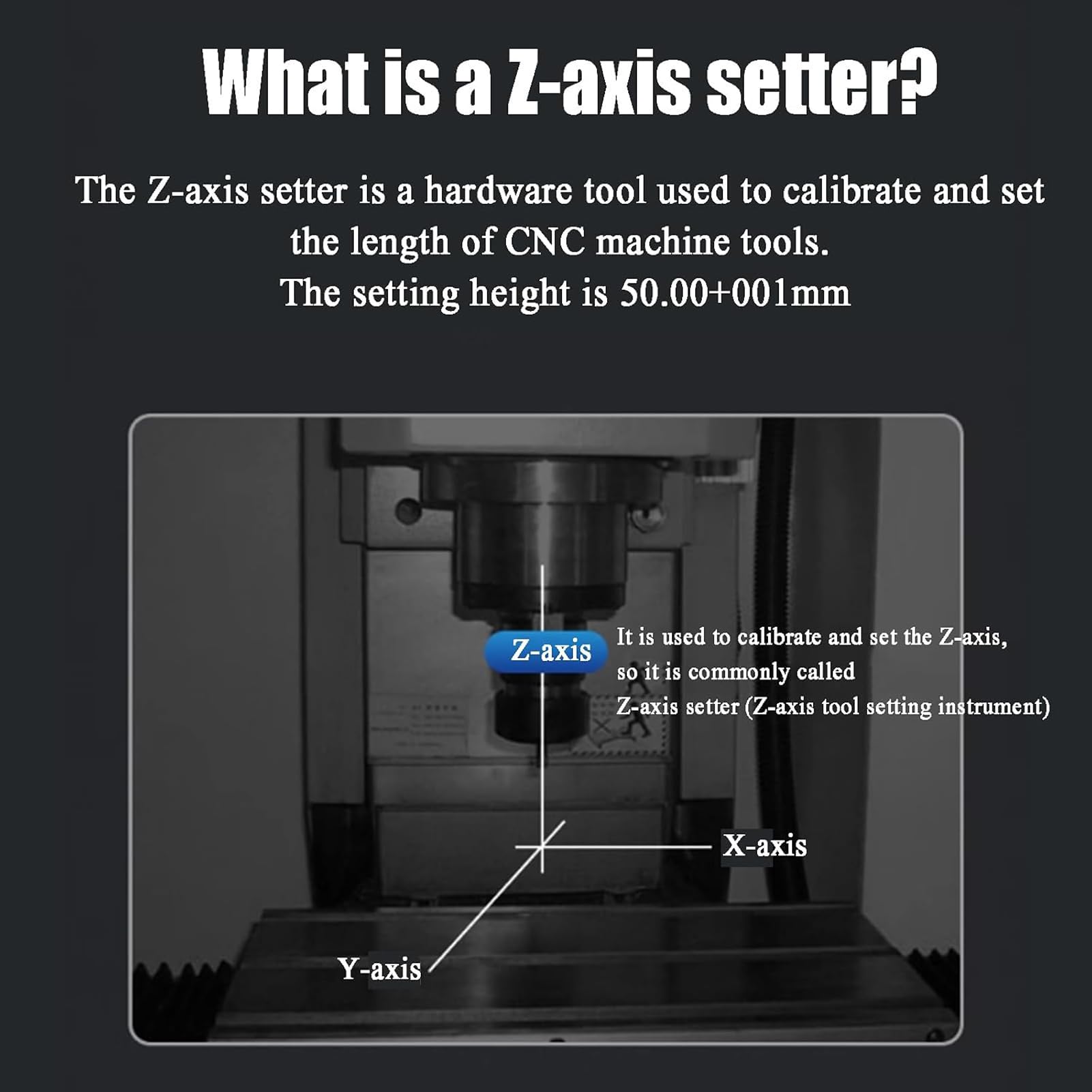 Herramienta de Preajuste de Eje Z para Eenrutador CNC