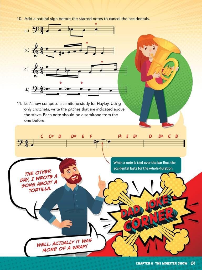 Music Theory for Kids (Hle Edition): Interactive, Illustrated Guide for Kids
