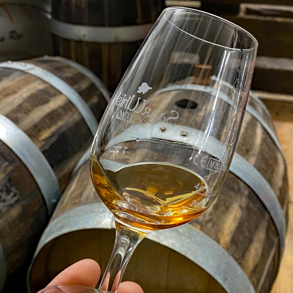 Absinth Barrel Cut von ALANDIA | Fassgereift im Bourbon-Fass | Wie einen Whisky trinken | 42% Vol. | (1x 0,5 l)