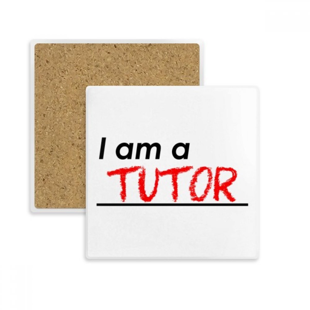 Coaster absorbant en pierre avec citation humoristique pour protéger vos tables
