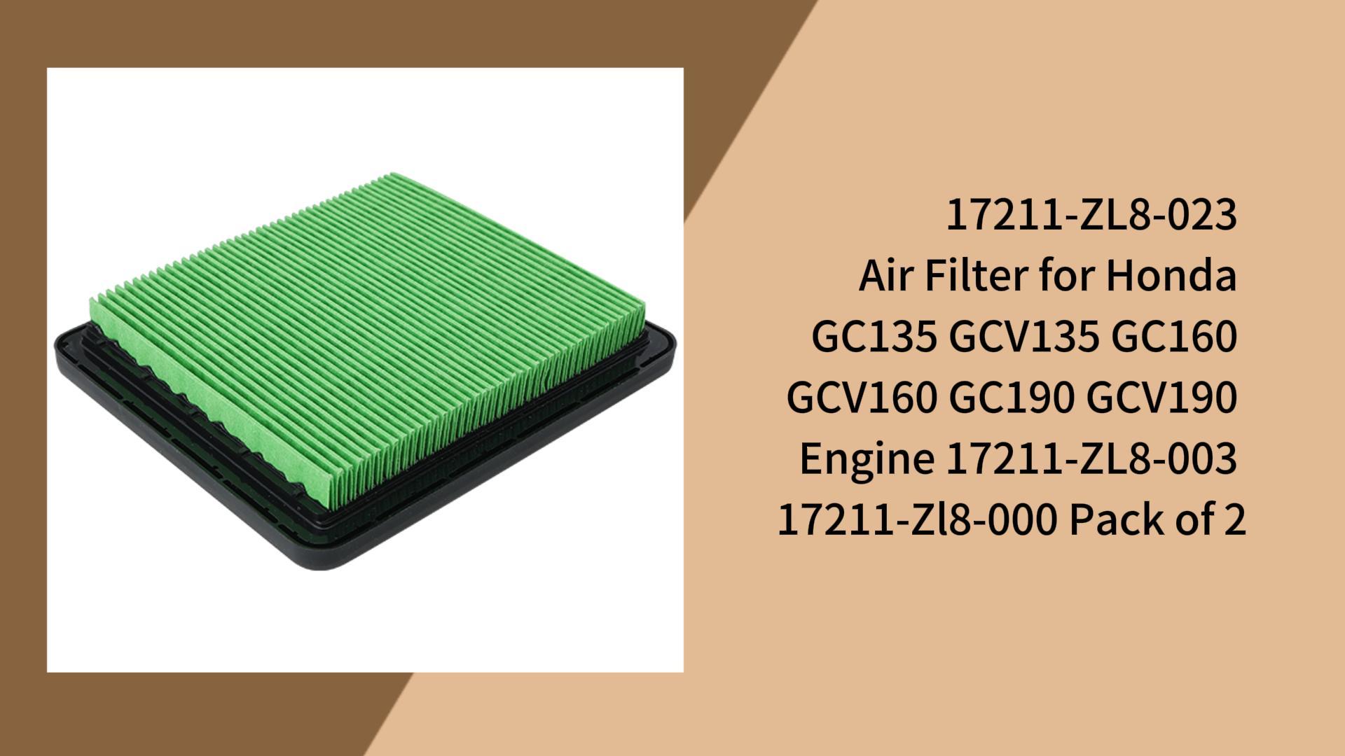 Amazon.com: Buckbock 17211-ZL8-023 Air Filter for Honda