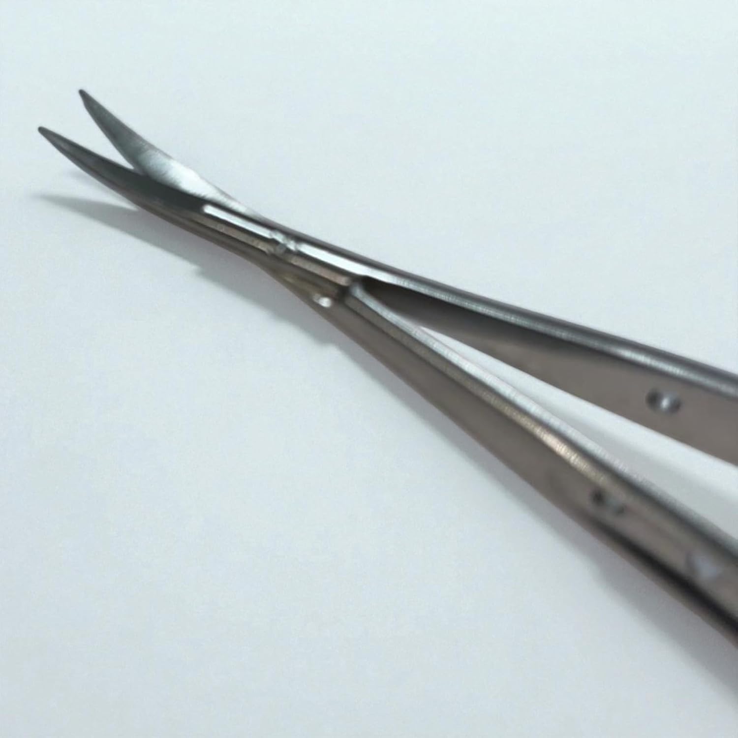 Stainless Steel Stitch Sciss, Sharp Blade, 115mm Long 12mm Blades Curved/Straight (Straight)