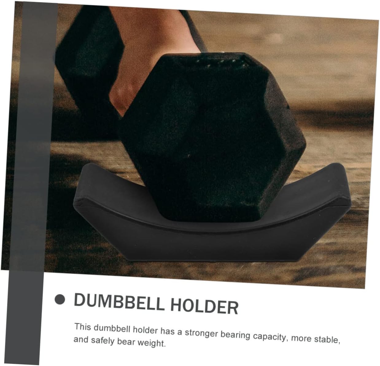 6pcs Dumbbell Holder Stand Dumbbell Rack for Wear-resistant Storage Stable Base