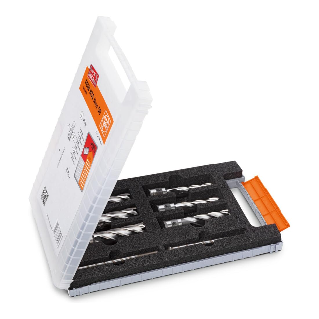 FEIN 63133999010 Best of 50 mm HSS Quick Core Bit Set, 0 V, Multi-Colour