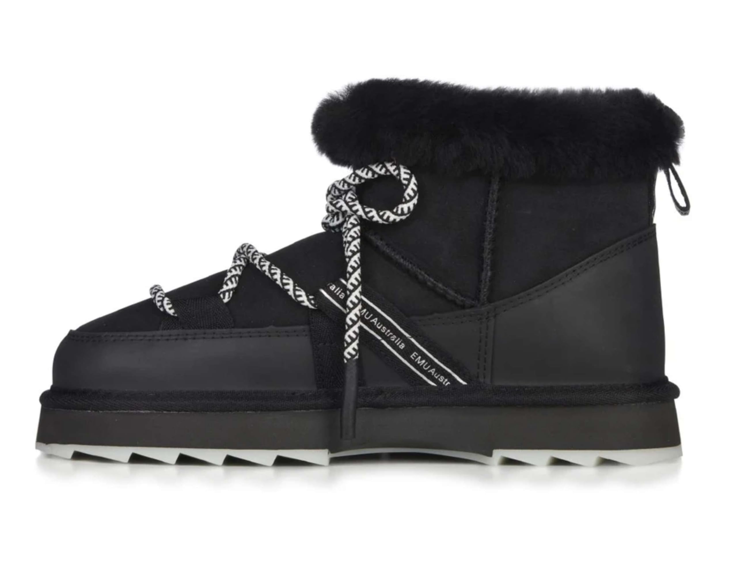 EMU Australia - Rozmyte buty damskie Micro, Czarny, 40 EU